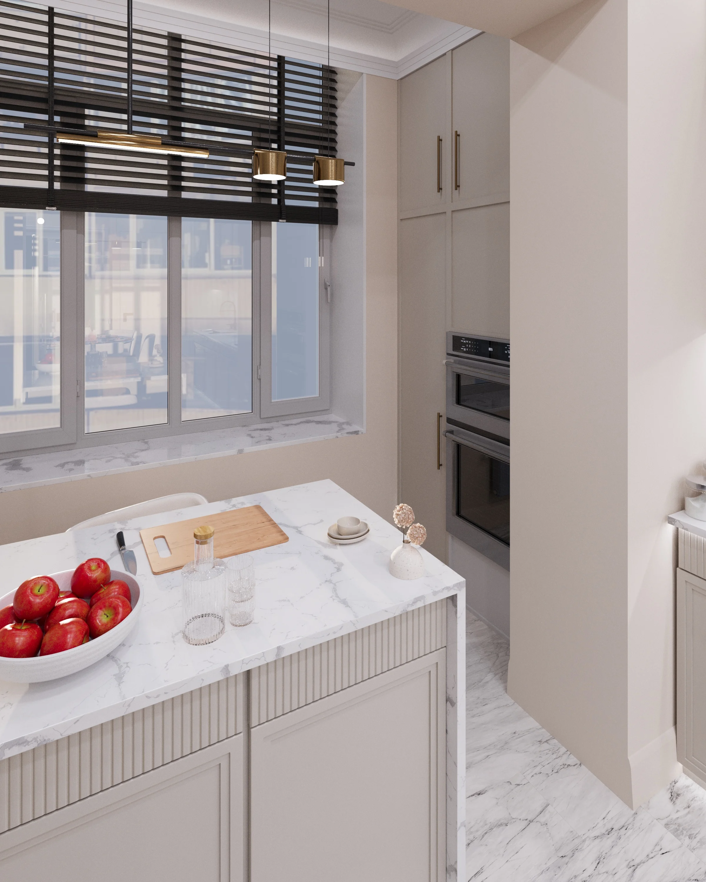 Квартира на Театральной 103 - кухня 5